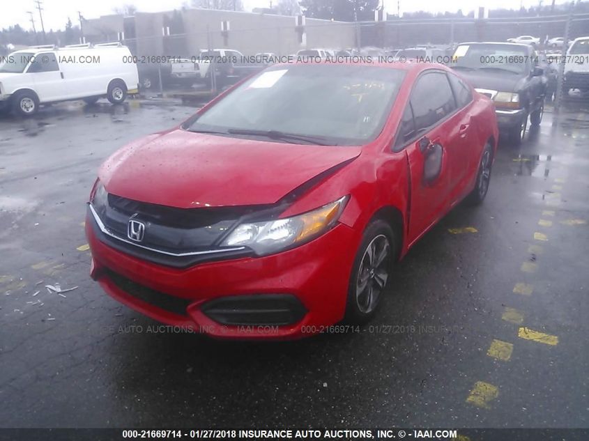 2014 Honda Civic Ex VIN: 2HGFG3B8XEH521208 Lot: 21669714