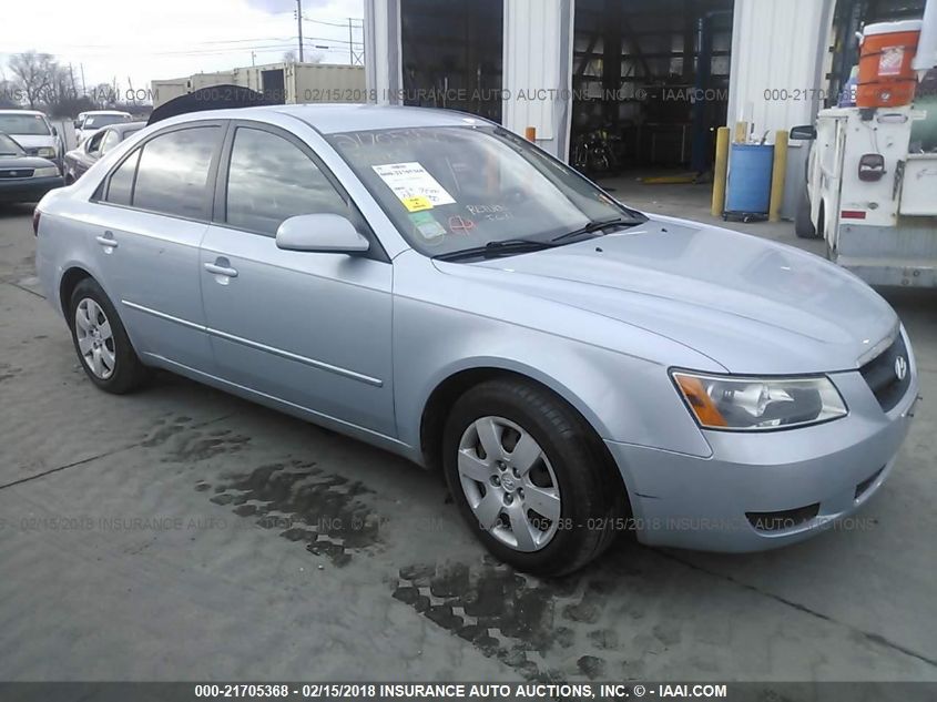 2006 Hyundai Sonata Gl VIN: 5NPET46C86H106276 Lot: 21705368