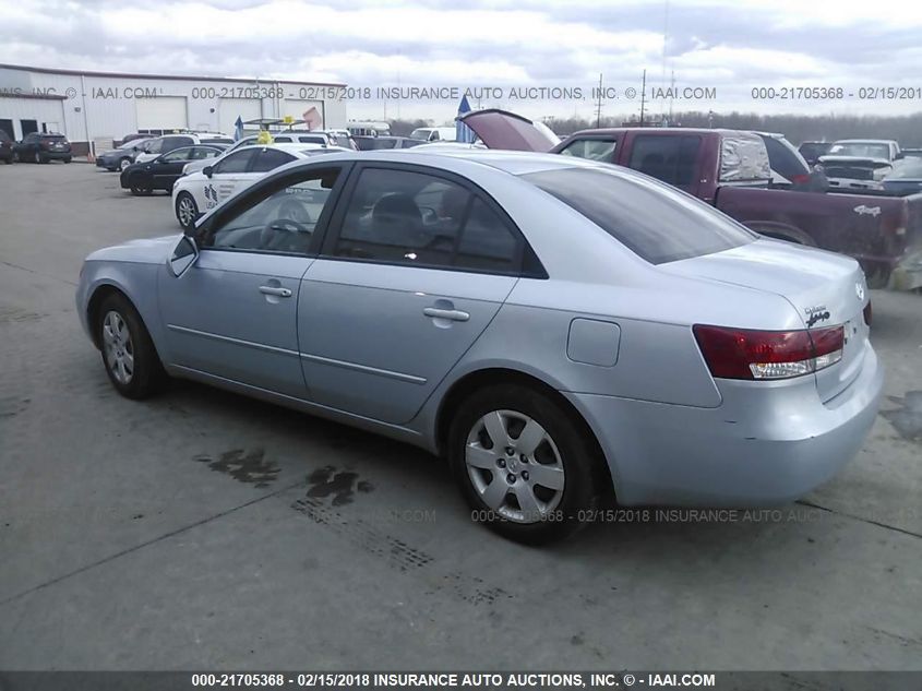 2006 Hyundai Sonata Gl VIN: 5NPET46C86H106276 Lot: 21705368