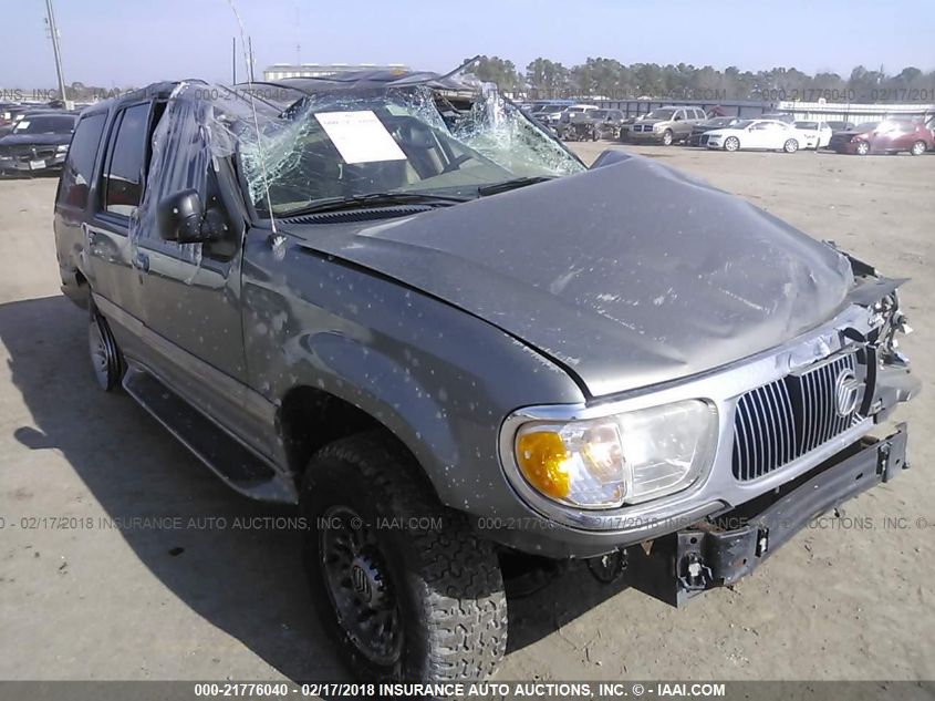 2000 Mercury Mountaineer VIN: 4M2ZU66E9YUJ34781 Lot: 21776040