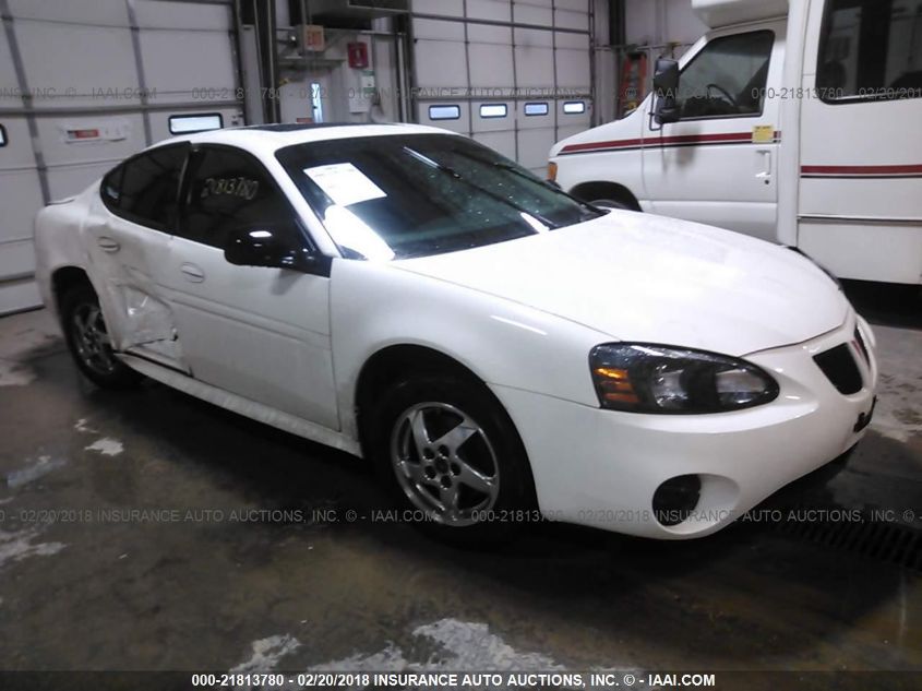 2004 Pontiac Grand Prix Gt2 VIN: 2G2WS522141342300 Lot: 21813780