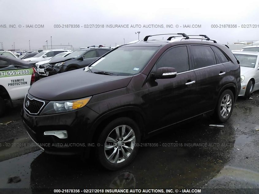 5XYKW4A22DG386290 2013 Kia Sorento Sx