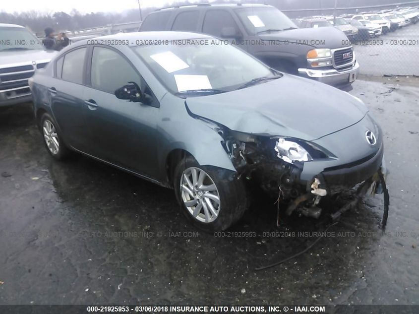 2012 Mazda Mazda3 I Touring VIN: JM1BL1V70C1646259 Lot: 40375591