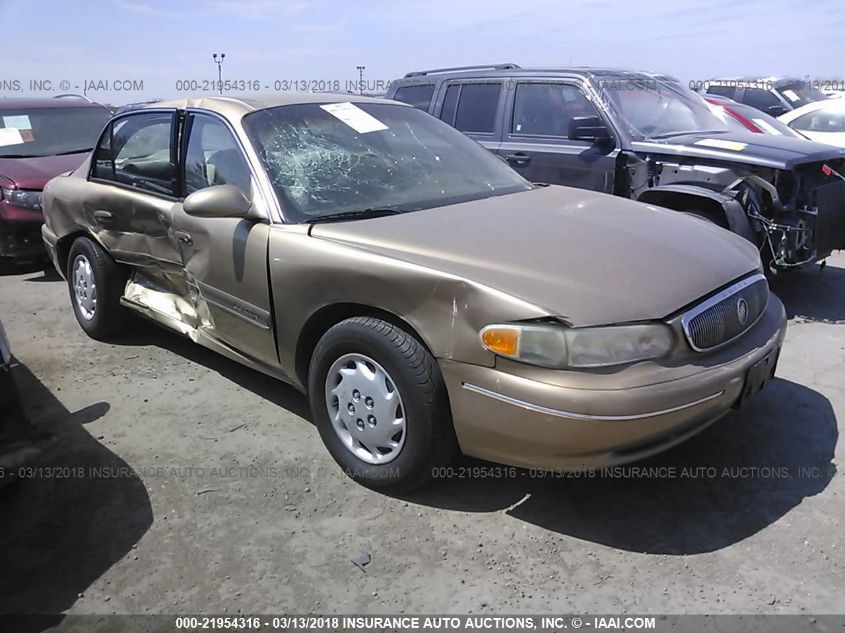 2001 Buick Century Custom VIN: 2G4WS52J311263656 Lot: 21954316