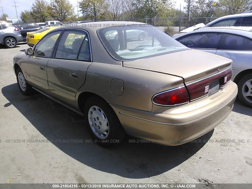 2001 Buick Century Custom VIN: 2G4WS52J311263656 Lot: 21954316