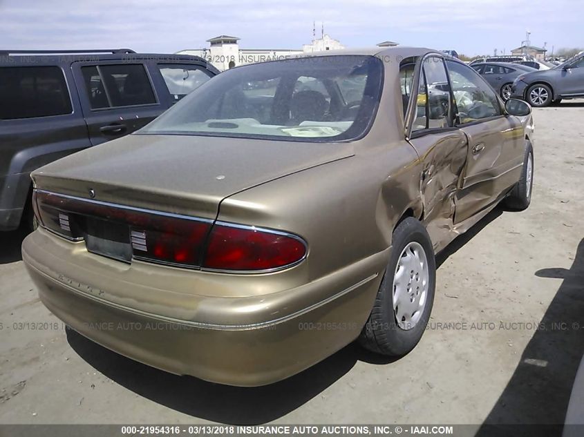 2001 Buick Century Custom VIN: 2G4WS52J311263656 Lot: 21954316