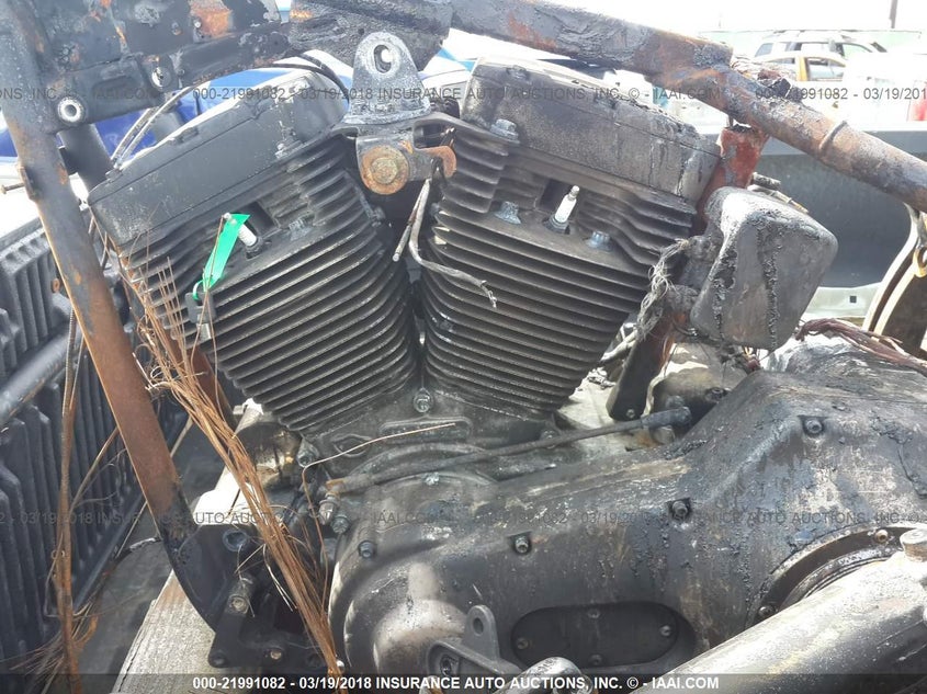 2003 Harley-Davidson Fxst VIN: 1HD1BHY163Y058001 Lot: 21991082