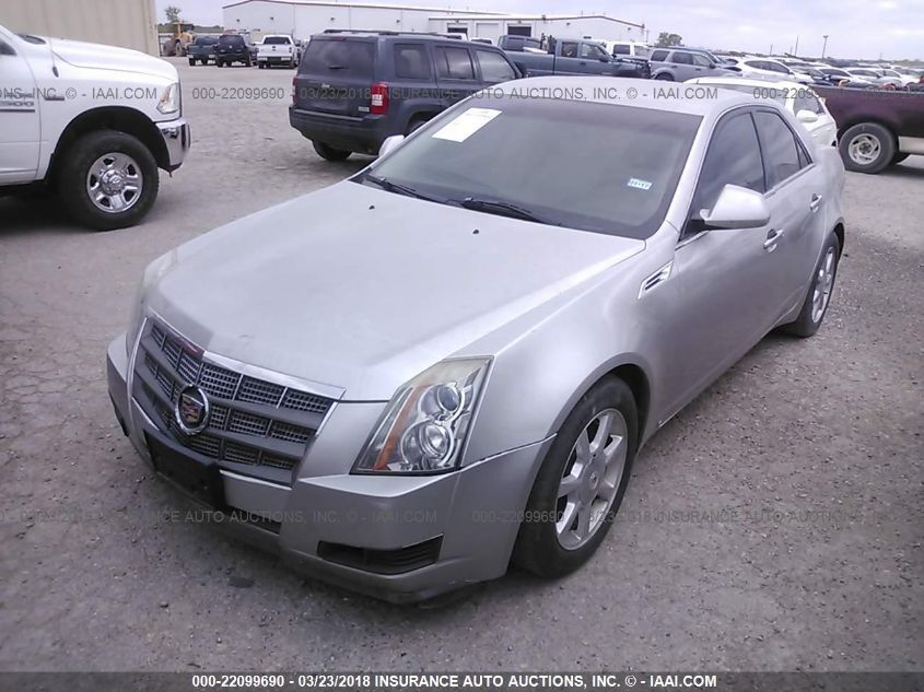 2008 Cadillac Cts Standard VIN: 1G6DM577080121602 Lot: 22099690