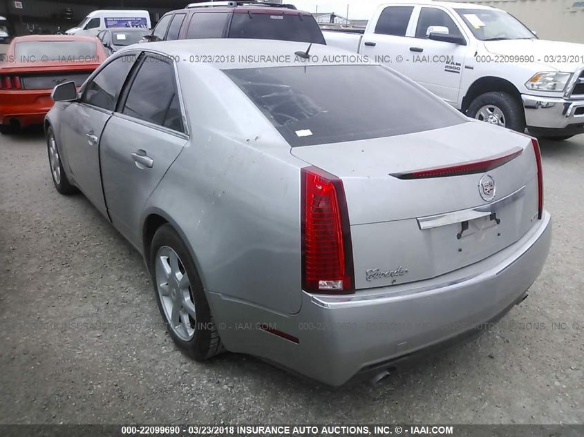 2008 Cadillac Cts Standard VIN: 1G6DM577080121602 Lot: 22099690