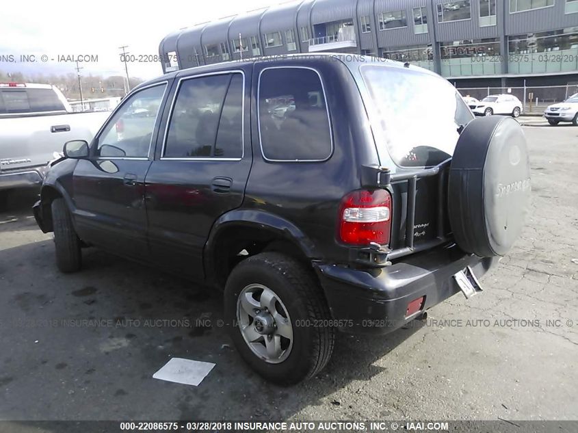 KNDJB723X25125513 2002 Kia Sportage