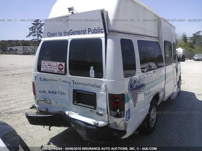 2014 Ford E-350 Super Duty Commercial VIN: 1FTDS3EL1EDA38627 Lot: 22114204