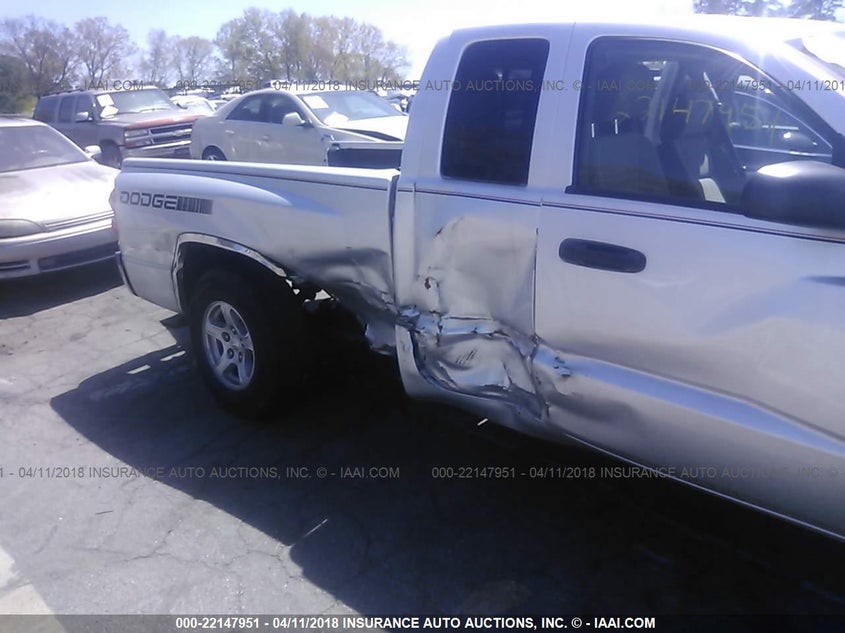 2006 Dodge Dakota Slt VIN: 1D7HE42N66S598618 Lot: 22147951