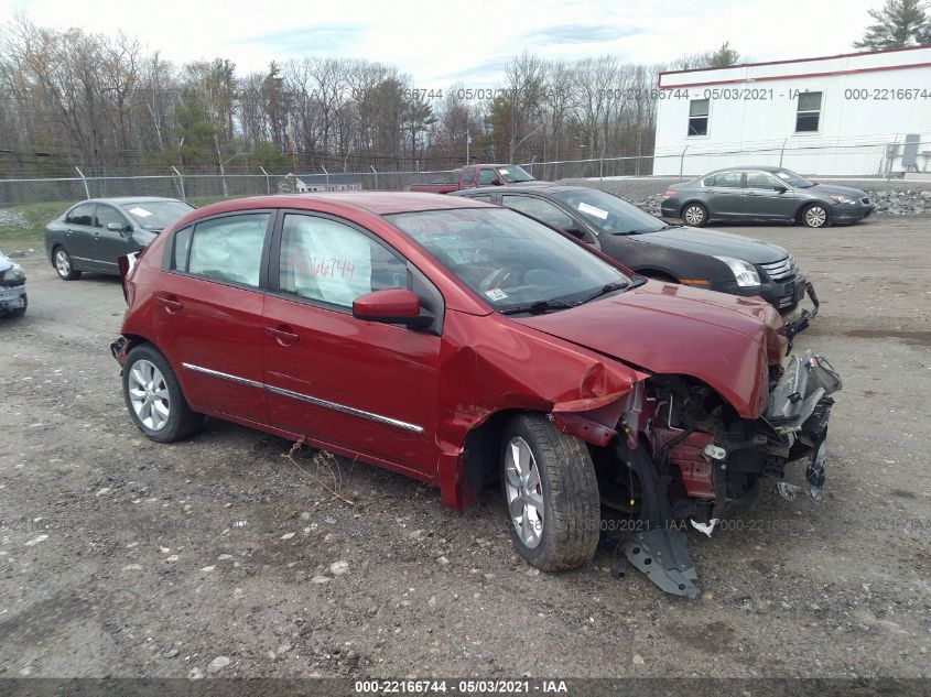 2010 Nissan Sentra 2.0 Sl VIN: 3N1AB6AP7AL637603 Lot: 22166744