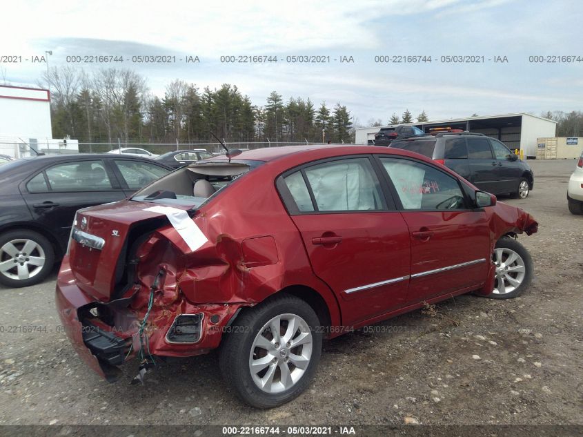 2010 Nissan Sentra 2.0 Sl VIN: 3N1AB6AP7AL637603 Lot: 22166744