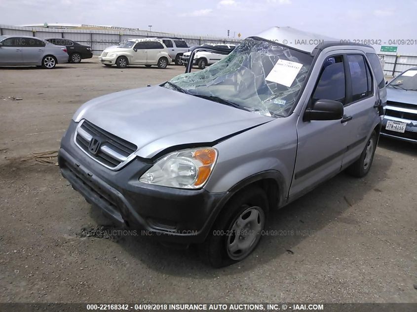 2002 Honda Cr-V Lx VIN: JHLRD68492C021102 Lot: 22168342