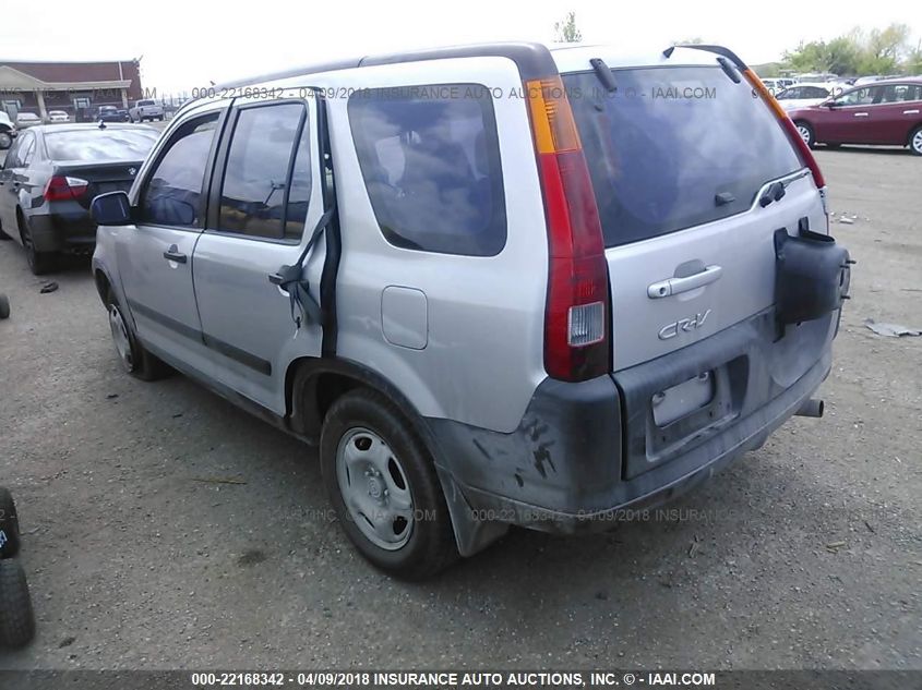 2002 Honda Cr-V Lx VIN: JHLRD68492C021102 Lot: 22168342