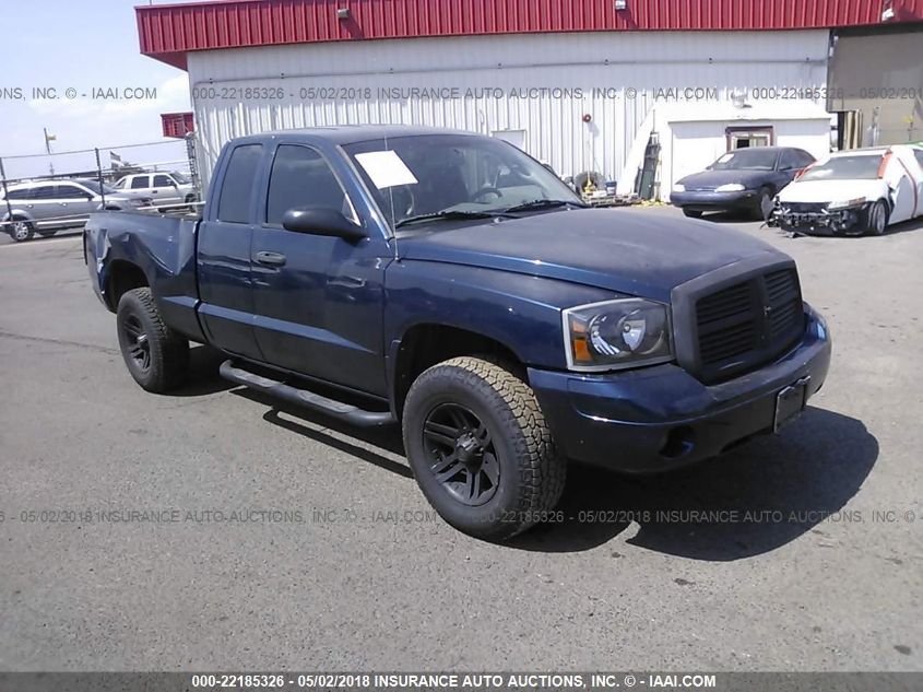 2006 Dodge Dakota Slt VIN: 1D7HE42K36S718025 Lot: 22185326