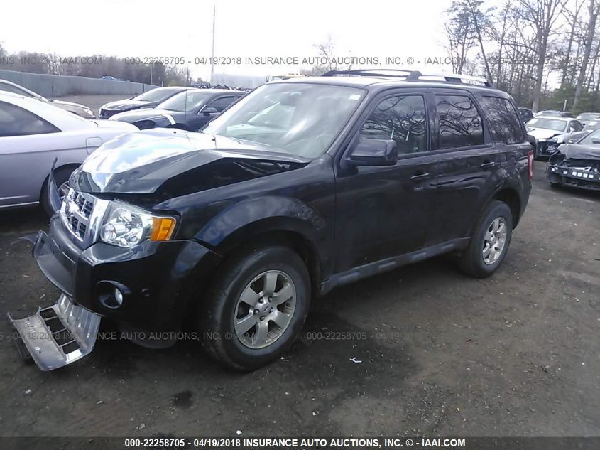 2012 Ford Escape Limited VIN: 1FMCU9E72CKC76583 Lot: 22258705