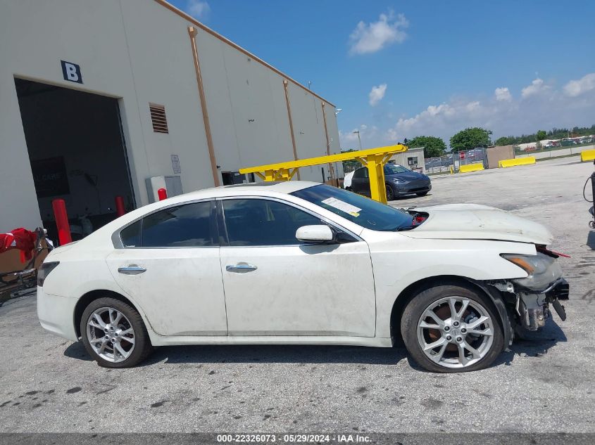2014 Nissan Maxima 3.5 S/3.5 Sv VIN: 1N4AA5APXEC486094 Lot: 22326073