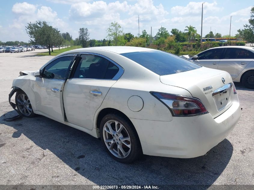 2014 Nissan Maxima 3.5 S/3.5 Sv VIN: 1N4AA5APXEC486094 Lot: 22326073