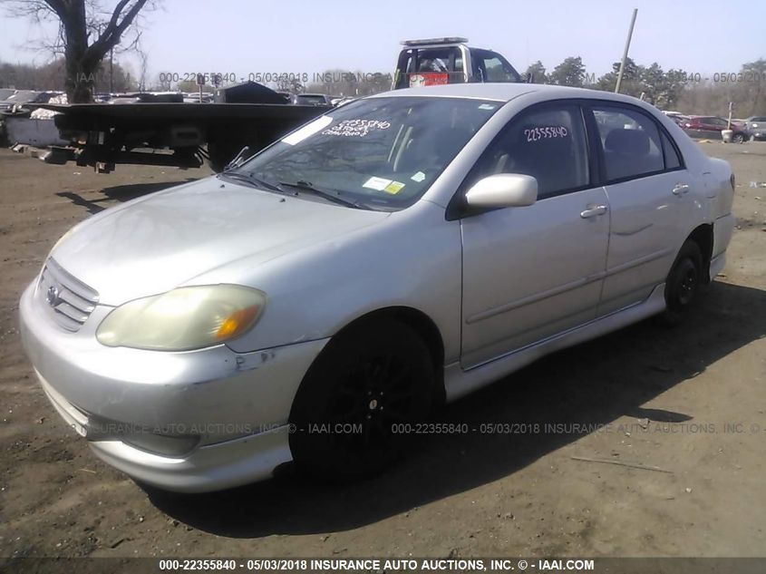 2003 Toyota Corolla S VIN: 1NXBR32E03Z073709 Lot: 22355840