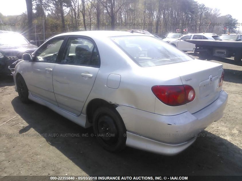 2003 Toyota Corolla S VIN: 1NXBR32E03Z073709 Lot: 40472757