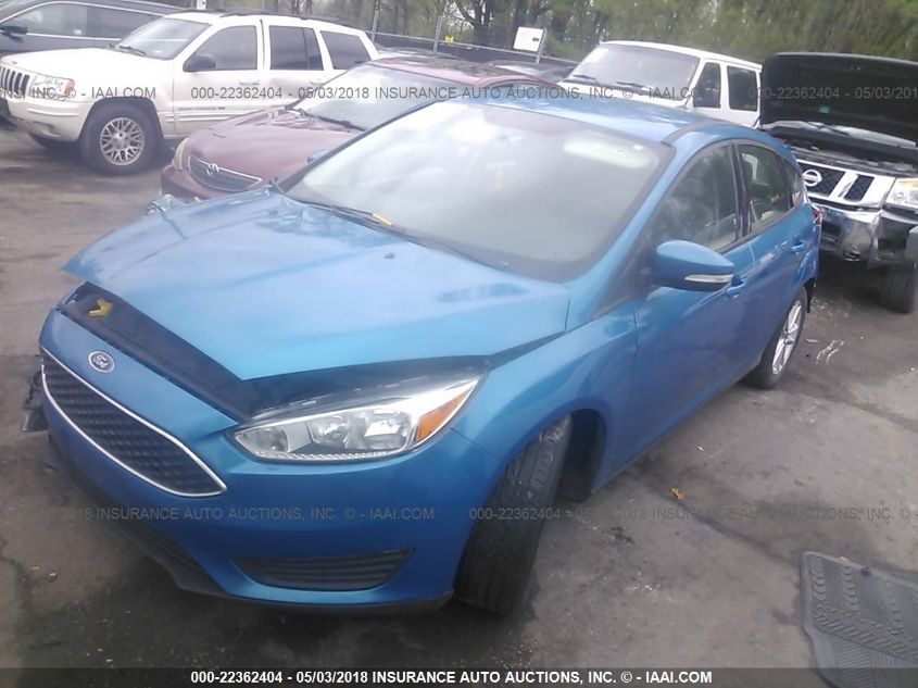 2015 Ford Focus Se VIN: 1FADP3K2XFL302616 Lot: 22362404