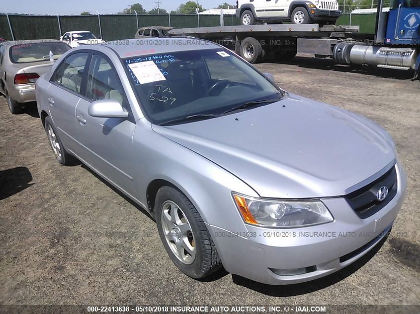 2006 Hyundai Sonata Lx V6/Gls V6 VIN: 5NPEU46F16H054030 Lot: 22413638