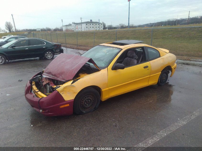 2003 Pontiac Sunfire VIN: 1G2JB12FX37284713 Lot: 22446757