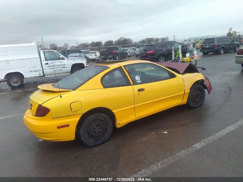 2003 Pontiac Sunfire VIN: 1G2JB12FX37284713 Lot: 22446757