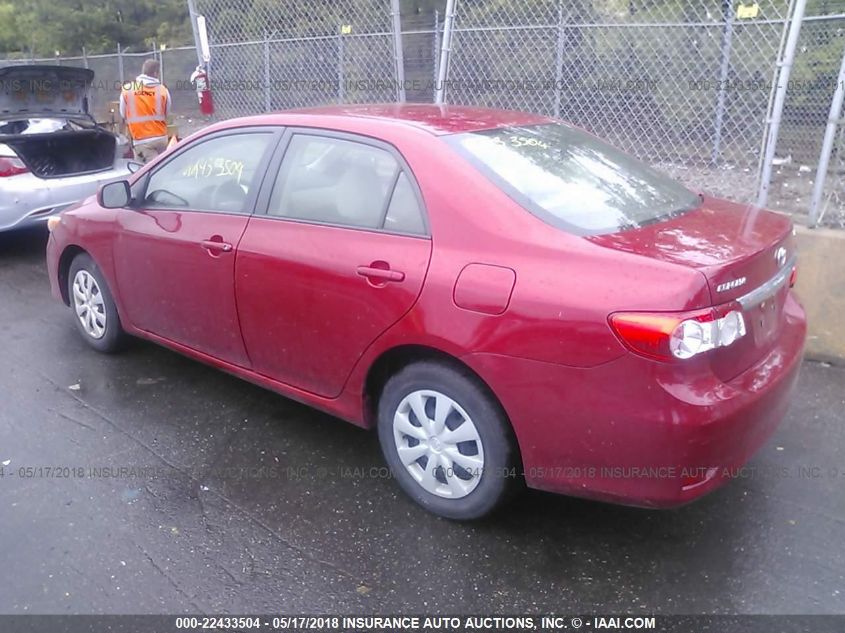 2011 Toyota Corolla Le VIN: JTDBU4EEXB9140967 Lot: 22433504