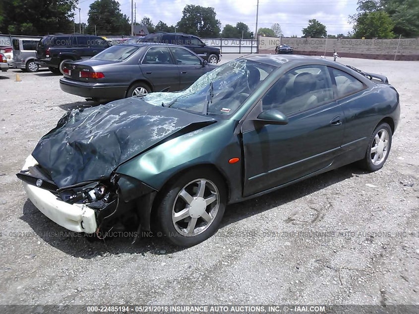 1999 Mercury Cougar V6 VIN: 1ZWFT61L3X5605455 Lot: 22485194