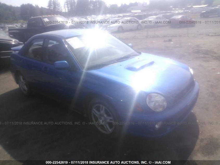 JF1GD29623H503515 2003 Subaru Impreza Wrx