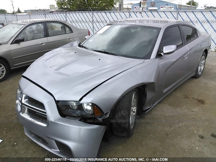 2014 Dodge Charger Se VIN: 2C3CDXBG1EH145558 Lot: 22546118