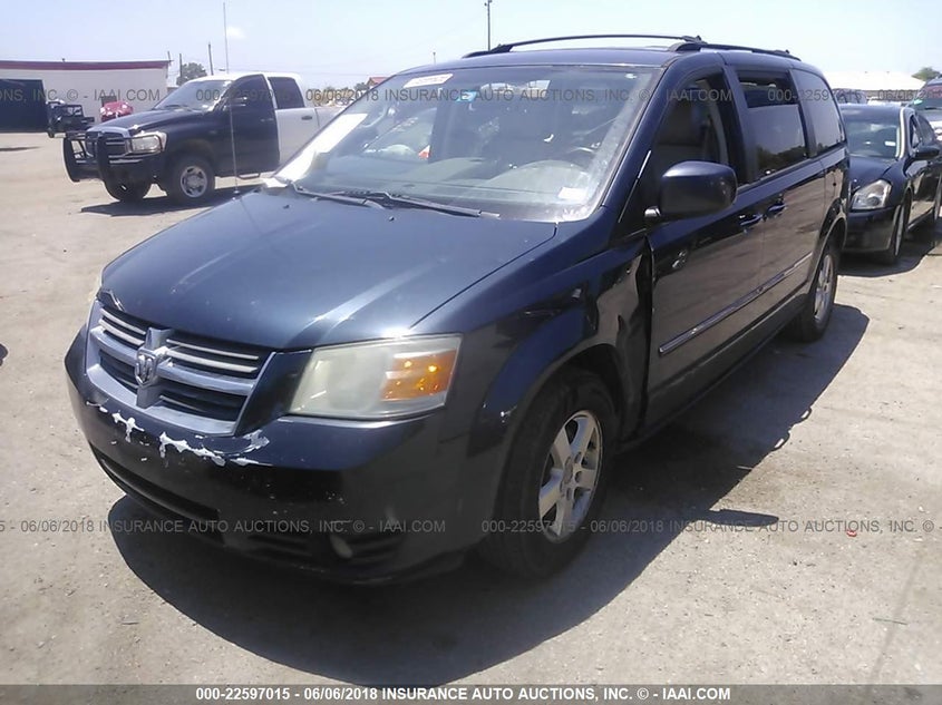 2009 DODGE CARAVAN VAN 3.8L V6 FI OHV 12V NF2