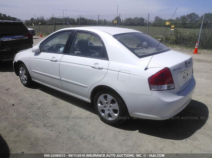 KNAFE122475397089 2007 Kia Spectra Ex