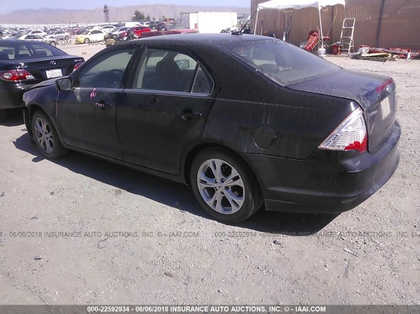 2012 Ford Fusion Se VIN: 3FAHP0HA0CR182062 Lot: 22592934