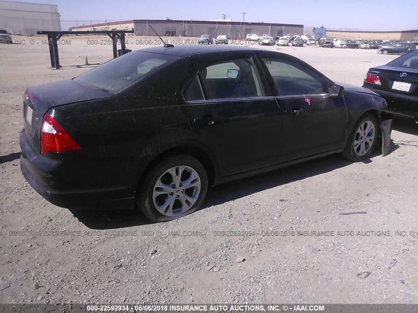 2012 Ford Fusion Se VIN: 3FAHP0HA0CR182062 Lot: 22592934