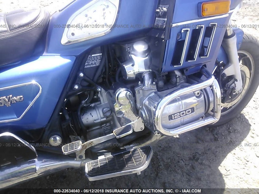 1985 Honda Gl1200 I VIN: 1HFSC1419FA103841 Lot: 22634040