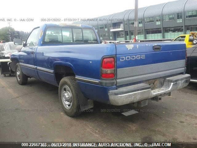 1995 Dodge Ram 2500 VIN: 1B7JC26Z4SS231102 Lot: 22667303