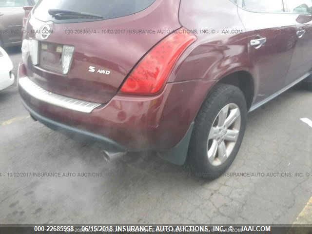 JN8AZ08W67W622617 2007 Nissan Murano Sl/Se/S