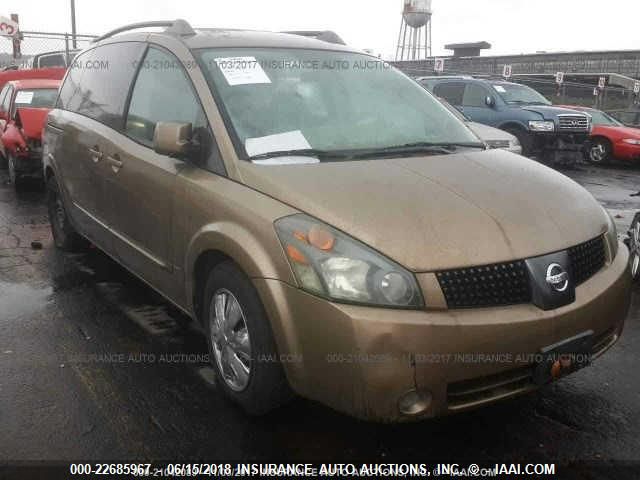 2004 Nissan Quest S/Se/Sl VIN: 5N1BV28U44N370109 Lot: 22685967