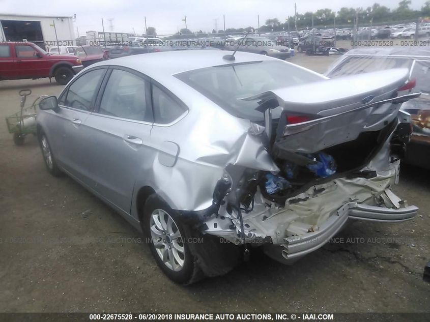 3FA6P0G7XHR144391 2017 Ford Fusion S