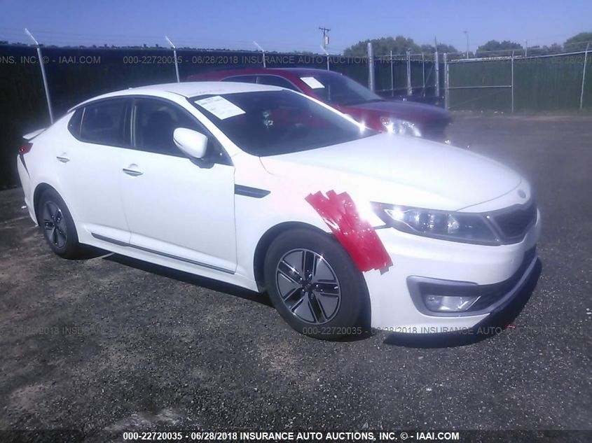 KNAGM4AD1C5035095 2012 Kia Optima Hybrid Ex