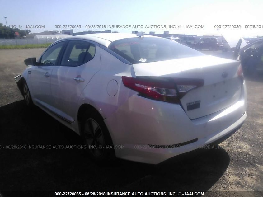 KNAGM4AD1C5035095 2012 Kia Optima Hybrid Ex