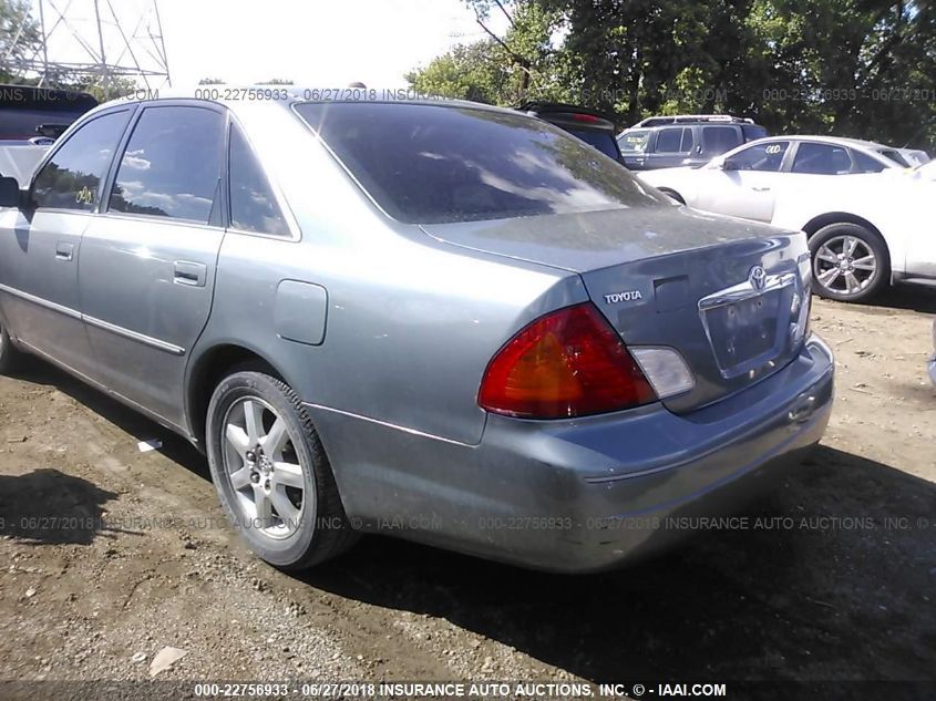 2001 Toyota Avalon Xls W/Bucket Seats VIN: 4T1BF28B41U159005 Lot: 22756933