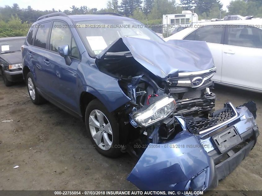 2016 Subaru Forester 2.5I Premium VIN: JF2SJADC7GH535341 Lot: 22755054