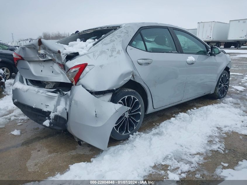 2015 Toyota Corolla S Plus/S Premium/S/Le Plus/Le Premium/L/Le VIN: 2T1BURHE8FC281402 Lot: 22804848