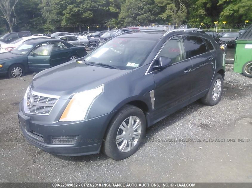 2011 Cadillac Srx Luxury Collection VIN: 3GYFNDEYXBS542715 Lot: 22849632