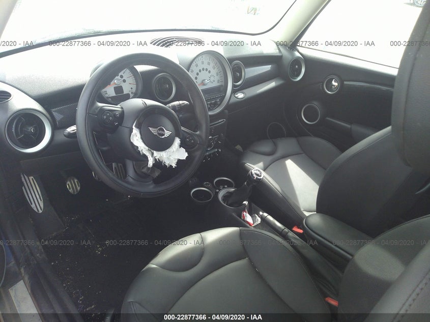 2013 Mini Hardtop Cooper S VIN: WMWSV3C55DT479343 Lot: 22877366